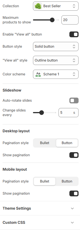 featured collection settings image goes here